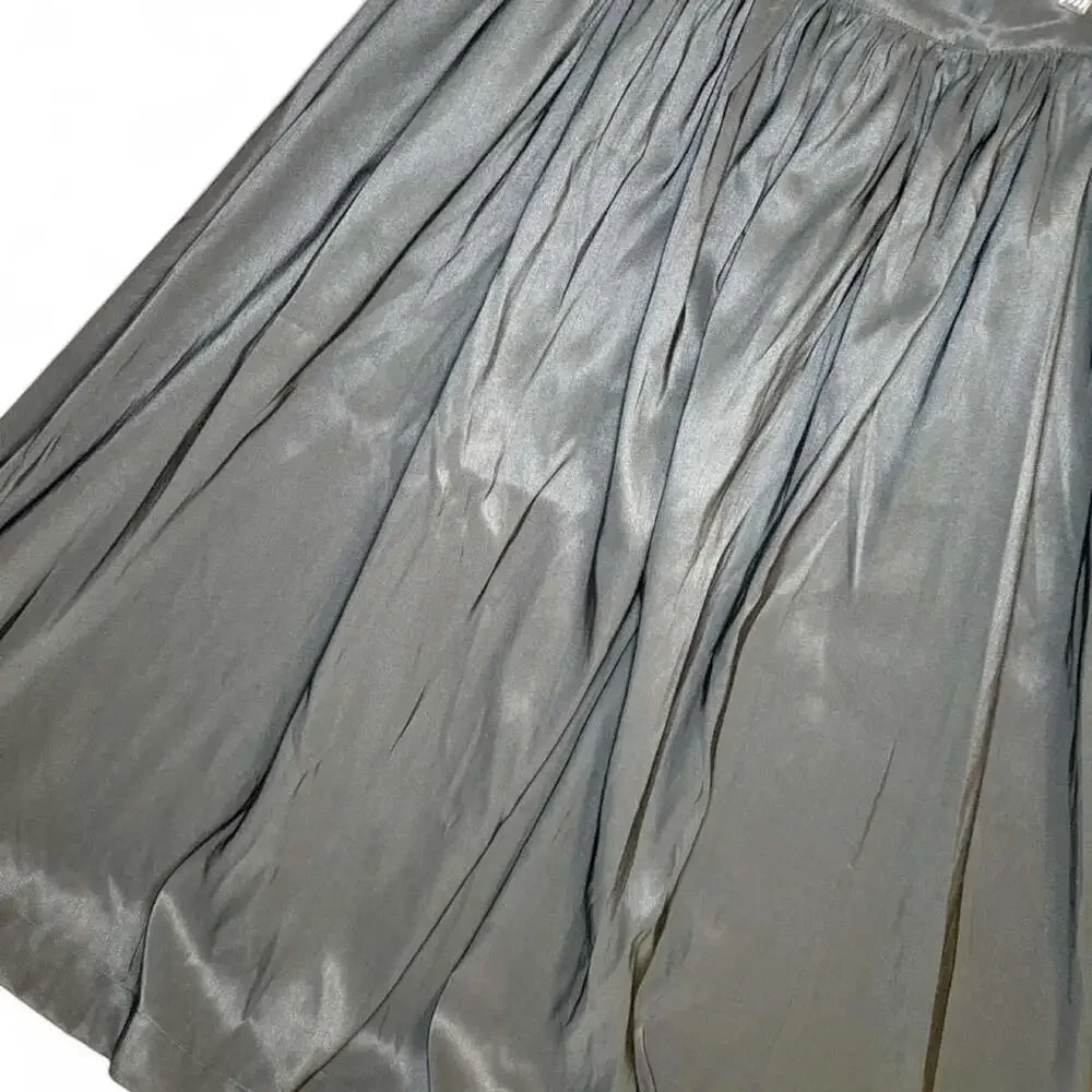 A New Day Pleated Maxi Skirt Black Size Large